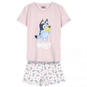 Pijama rosa Bluey manga corta de calidad superior