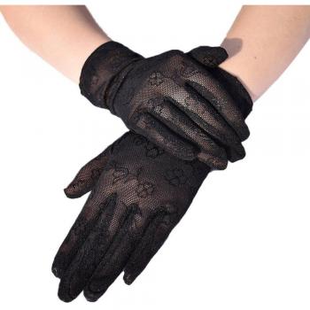 Gants de conduite anti-UV en dentelle pour femmes, été
