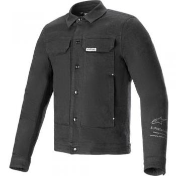 Blouson moto Alpinestars Garage, gris, taille 3XL