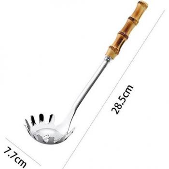 Bamboo and Stainless Steel Kitchen Tool Set