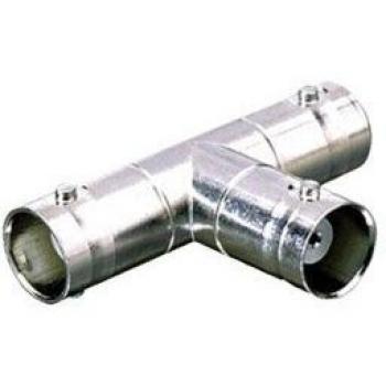 Adaptador BNC hembra triple ABS