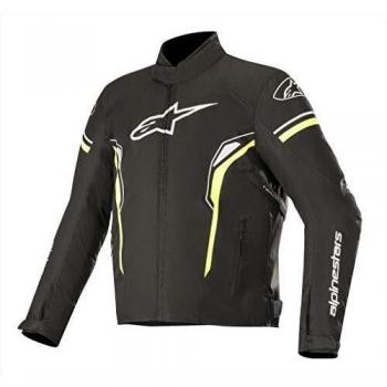 Alpinestars T-SP-1 Veste de moto imperméable Noir Blanc Jaune taille L