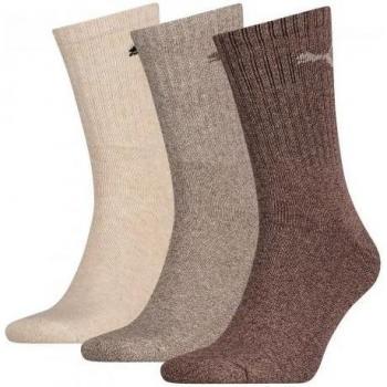 Puma Unisex Crew Sportsokken (3-pack) Grijs