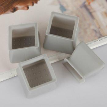 Cubiertas protectoras para patas de muebles, 3,7x3,7x3cm, 32 Uds