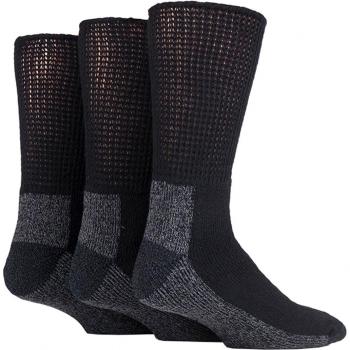 3-Pair WorkForce Diabetic Socks for Men and Women by Iomi