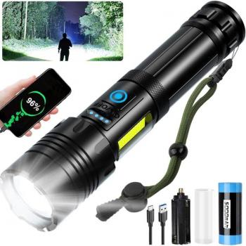 Lampe Torche Ultra Lumineuse 7 Modes