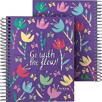 Cuaderno A6 Espiral Tapa Dura Certificado FSC