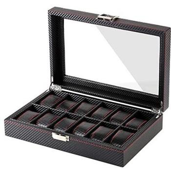 Large & Small Watch Storage Box – Luxury Black