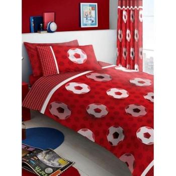 Ensemble de couette Goals Football rouge
