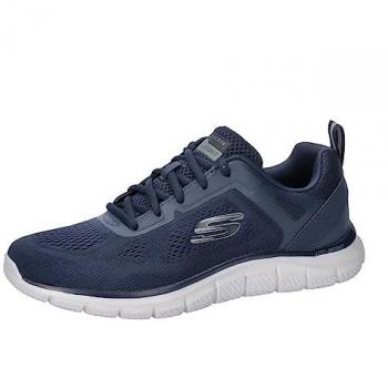 Skechers Track Broader Shoes Azul Profundo Vegan 43