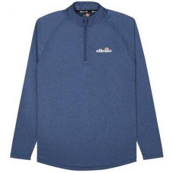 Ellesse Herren Longsweatshirt „Bovaro“ – 1/2 Zip, L, blau