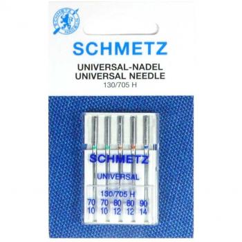Aiguilles Mix Universelles 130/705H (70-90) – Kit de 5 – Gris