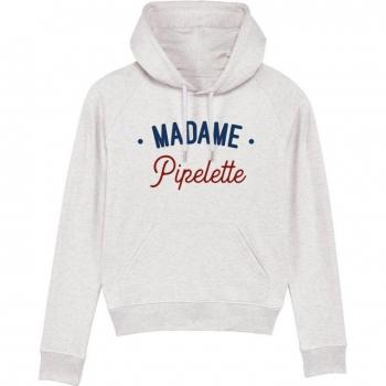 Capuchon sweatshirt MADAME PIPELETTE ENKR XS vuilwit