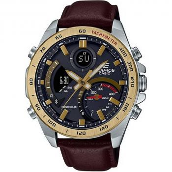 Reloj Casio Edifice Smartphone Link Cronógrafo Analógico Digital Solar Resistente al Agua 100M para Hombre ECB-900GL-1A