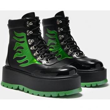Koi Flame Laced Holo Boots