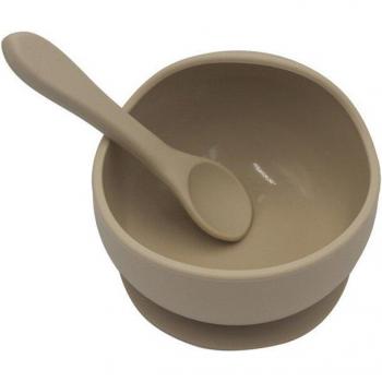 Set de Comida para Bebés con Tazón y Cuchara