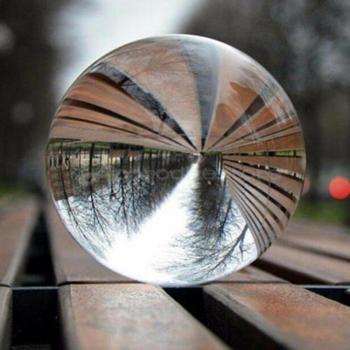 80mm Clear Glass Photography Crystal Ball