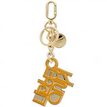 Liebeskind Berlin Cukeyria1 Cust Schlüsselanhänger, Gelb 1x14x6 cm