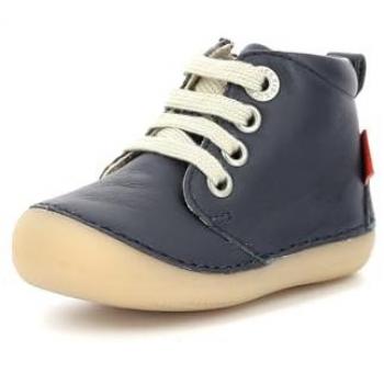 Stivaletti Kickers SONIZIP blu per bambini