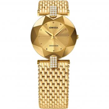 Dames Quartz Polshorloge J5.010.M – Jowissa Strass