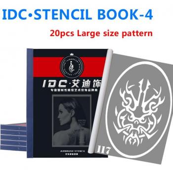 20pcs Hollow Design Temporary Tattoo Stencils