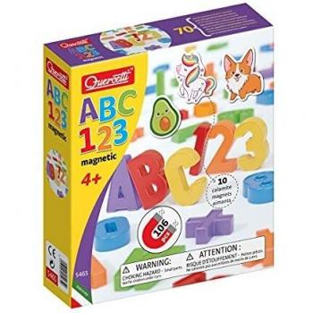 Quercetti ABC 123 Magnetic Letters & Numbers Set