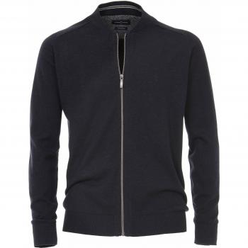 CASAMODA Baumwollstrickjacke dunkelblau