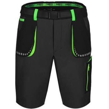 Pantaloncini 4-Direzioni Elastici NEO TOOLS Premium – Neri L
