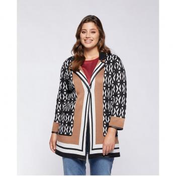 Cárdigan Jacquard para Mujer Fiorella Rubino