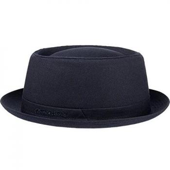 Stetson Sonnenhut Porkpie mit Innenfutter, Made in Italy