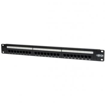 Tripp Lite 1U Rack-Mount Cat5e Patch Panel (N052-024)