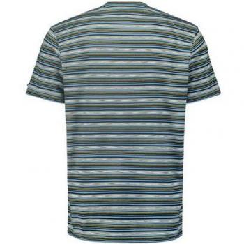 NO EXCESS T-Shirt mit Rundhalsausschnitt in Blau