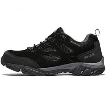 Regatta Herren Holcombe Iep Low Freizeit Schuh, Schwarz Granit, 45 EU