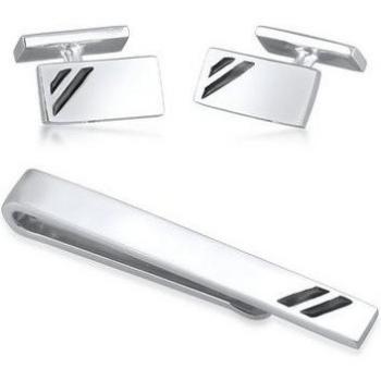 Kuzzoi 925 Silber Manschettenknöpfe für Herren