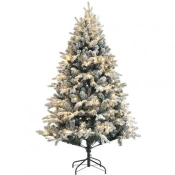 Sapin de Noël 180 cm LED blanc chaud