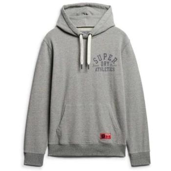 Track & Field Hoodie Superdry – Herrenpullover mit Kapuze, grau