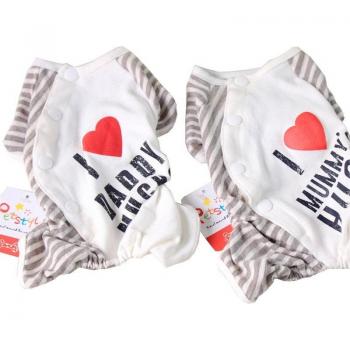 Petite Maman à la mode : Pyjama printemps-été en coton pour Chihuahua