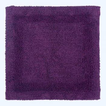 Tapis de Douche Prune en Coton 50x50 cm