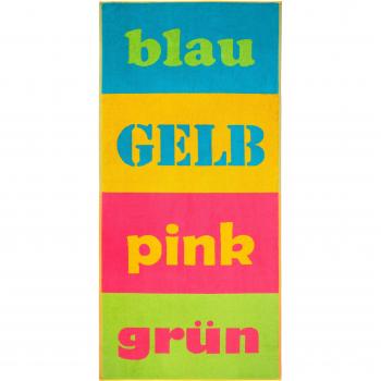 Dyckhoff Strandtuch Colours, Zwirnfrottee (1‑St)