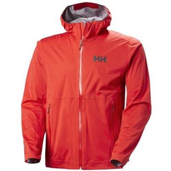 Helly Hansen Men’s Momentum 3‑Layer Red Stretch Jacket – Medium