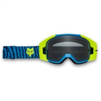 Fox Vue Gafas de Motocross Lente Espejo Azul