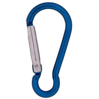 Blue Infinity Heart Carabiner Kit – 5 Units, 48x25mm