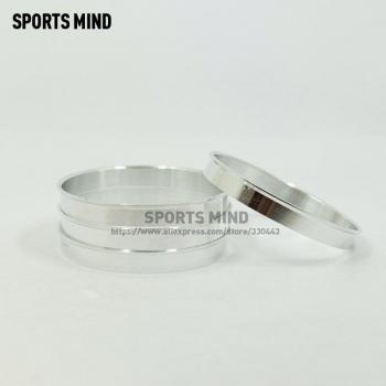 Anillos centrales para tapacubos de coche, 4 unidades, aleación de aluminio OD 74,1mm ID 72,6mm