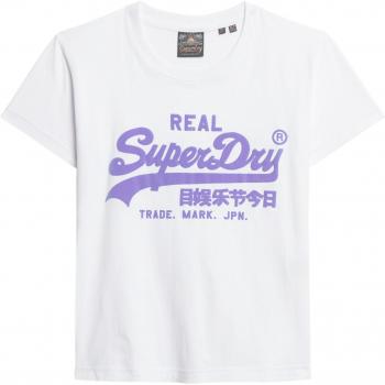 Superdry Damen T-Shirt NEON VL GRAPHIC FITTED TEE