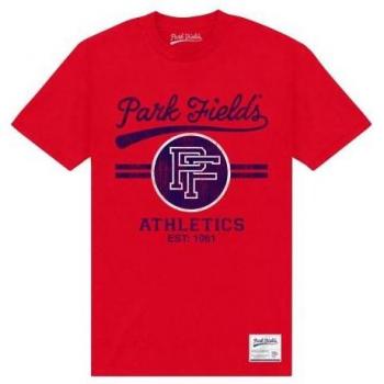 Unisex Adult Heritage T-Shirt M red by Park Fields
