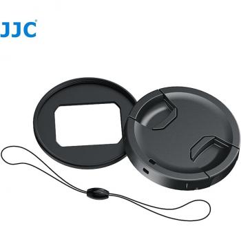 JJC RN-ZS200 49mm Filter Adapter and Lens Cap Kit for Panasonic Lumix TZ220