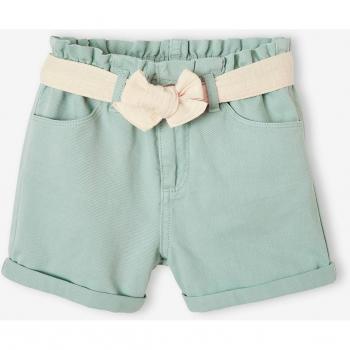 Cinturón Gasa Short Niño Verde Agua