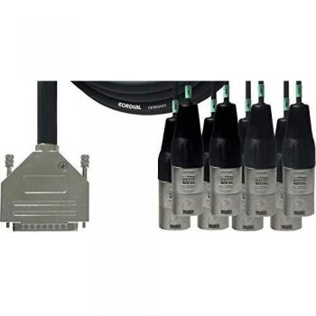 Cordial Intro Multicore D-Sub/XLRm 8-fach, Rean Stecker, 3,0m