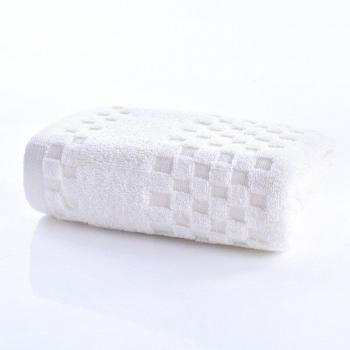 Juego de toallas de cara y baño a cuadros, súper absorbentes