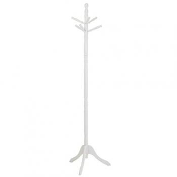 Perchero Madera Blanca 44x44x172h